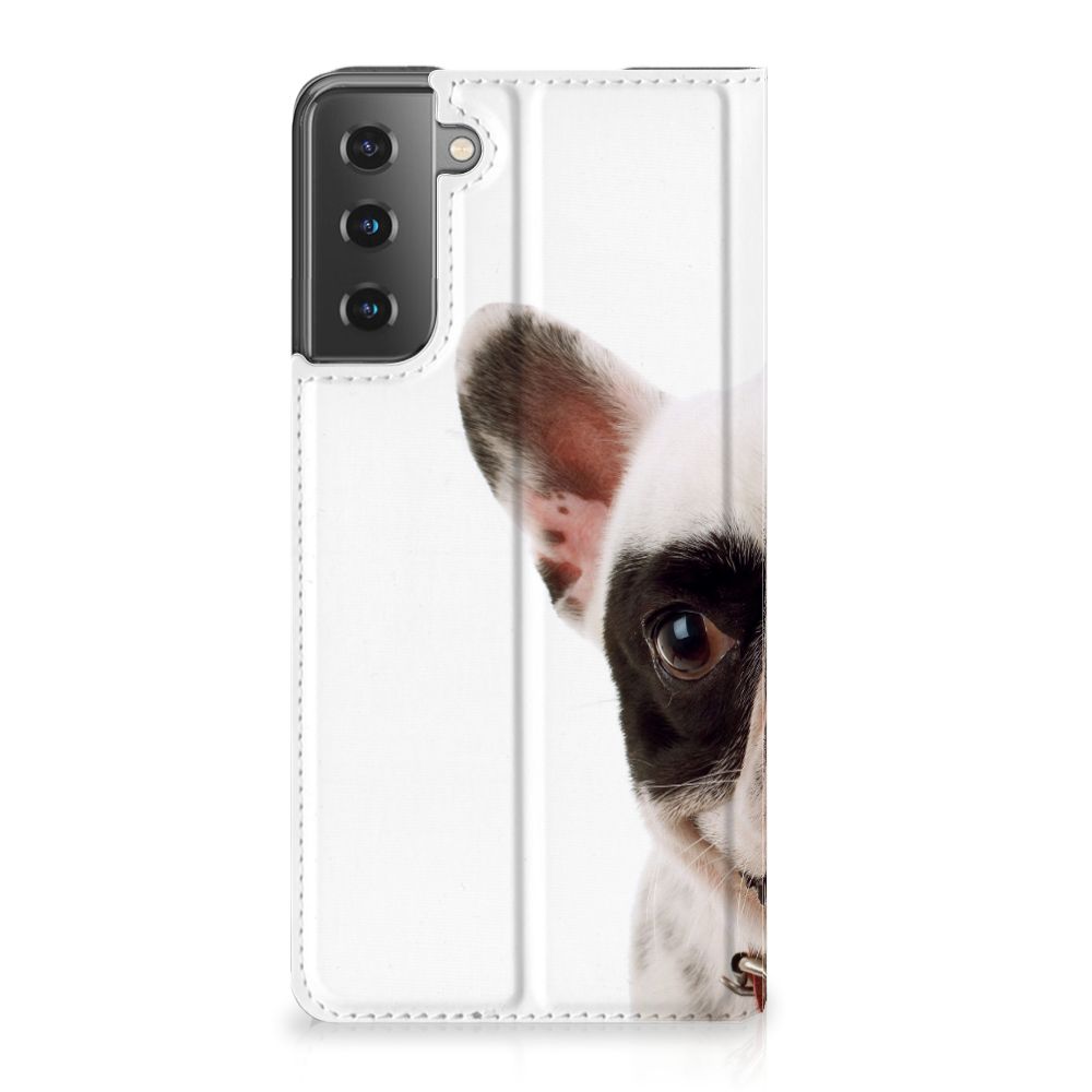 Samsung Galaxy S21 Plus Hoesje maken Franse Bulldog - B2C Telecom