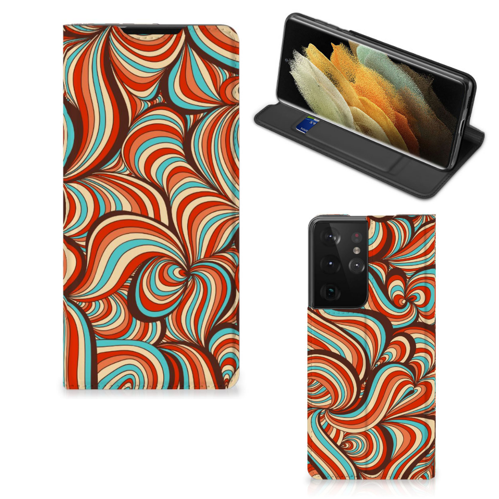Samsung Galaxy S21 Ultra Bookcase Retro - B2C Telecom