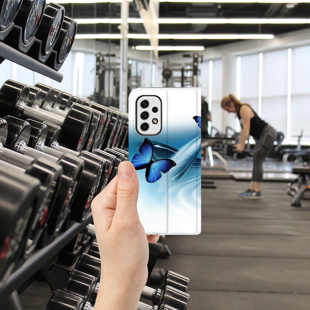 Samsung Galaxy A23 Hoesje maken Vlinders - B2C Telecom