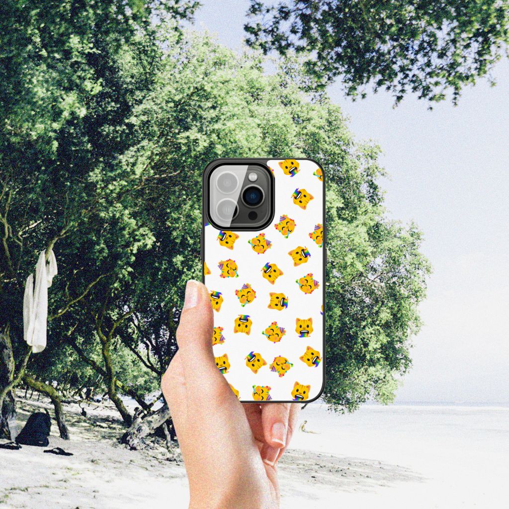 Back Case voor iPhone 13 Pro Katten Emojis B2C Telecom