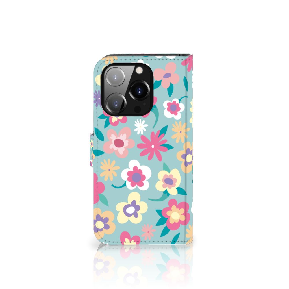 iPhone 14 Pro Hoesje Flower Power