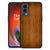 OnePlus Nord 2 Houten Print Telefoonhoesje Donker Hout