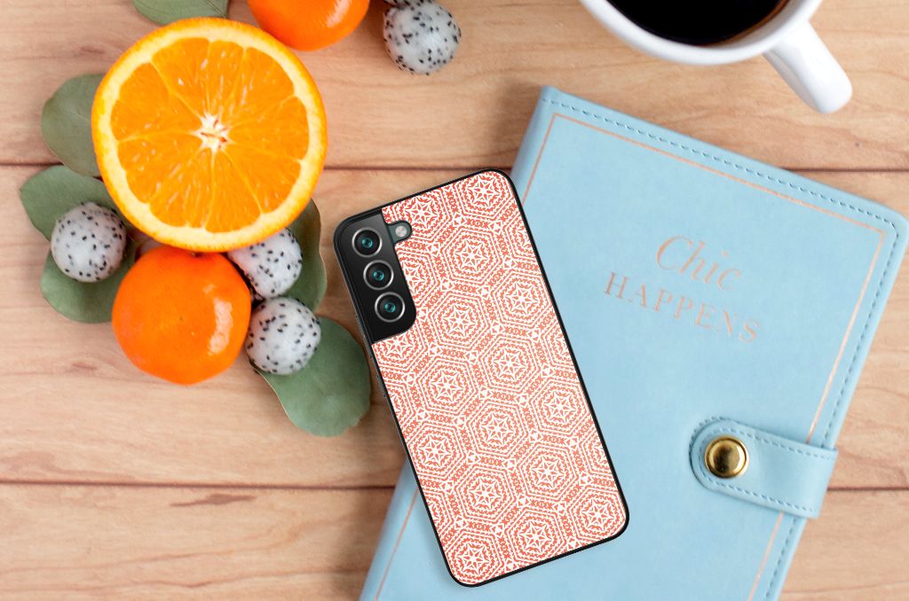 Samsung Galaxy S22 Plus Back Case Pattern Orange B2C Telecom