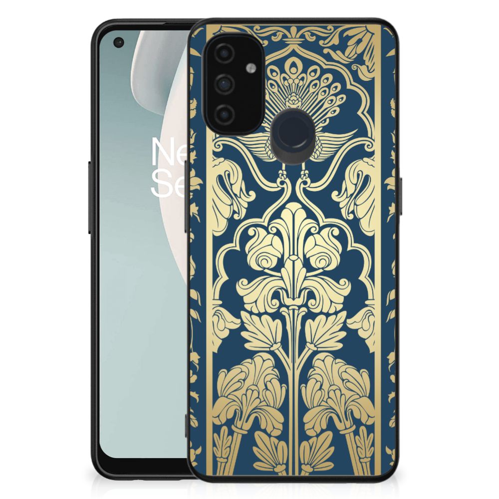 OnePlus Nord N100 Bloemen Hoesje Beige Flowers