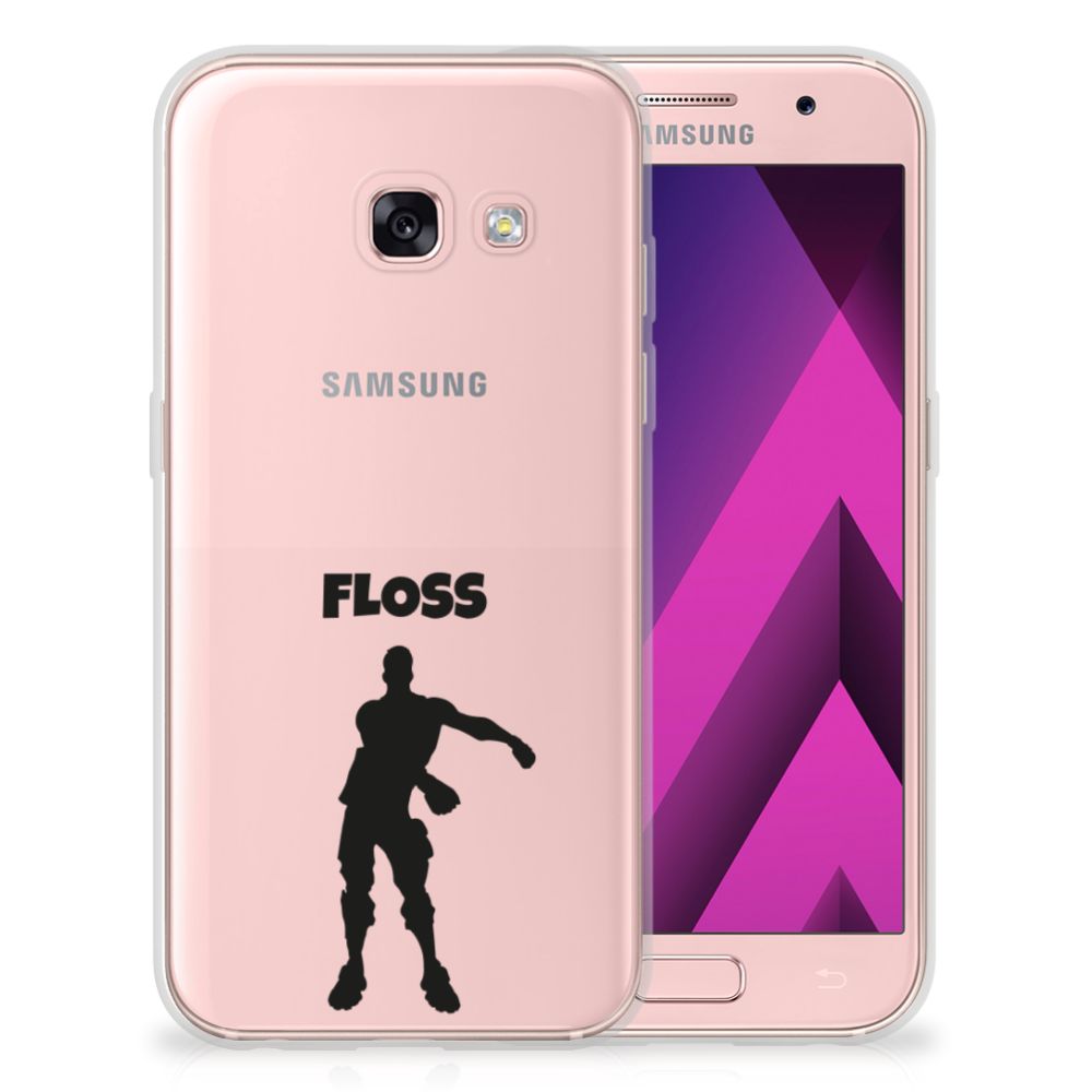 Samsung Galaxy A3 2017 Telefoonhoesje met Naam Floss