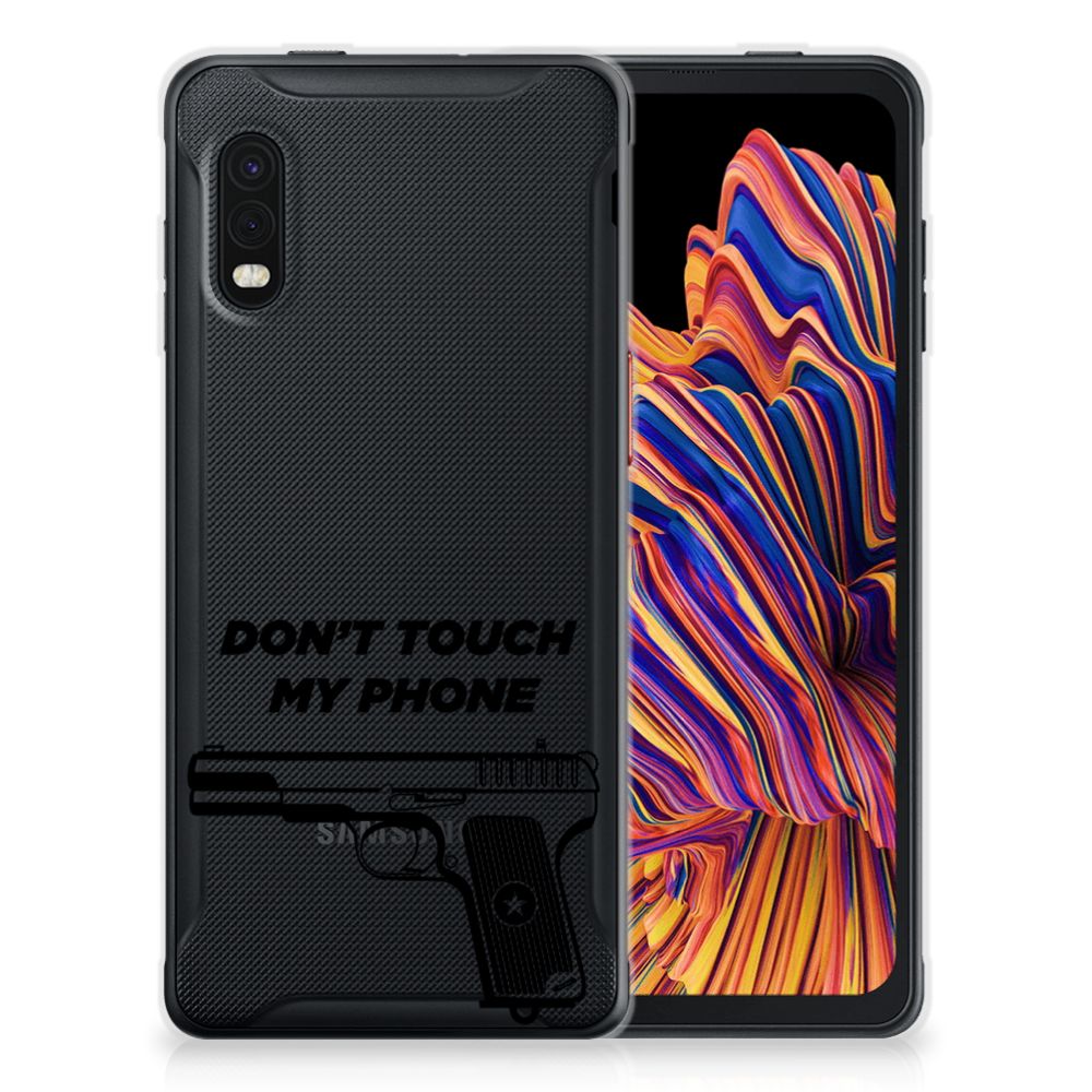 Samsung Xcover Pro Silicone-hoesje Pistol DTMP