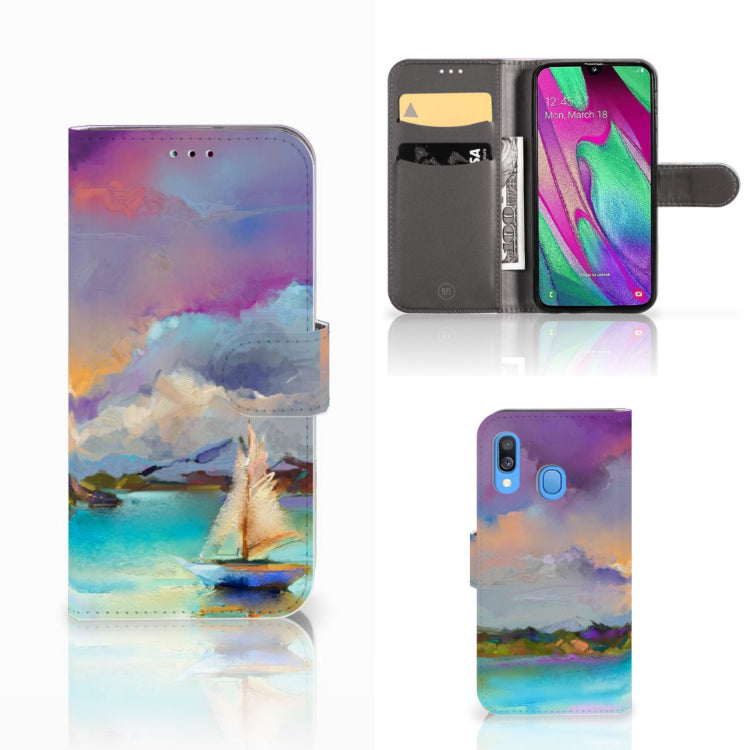 Hoesje Samsung Galaxy A40 Boat