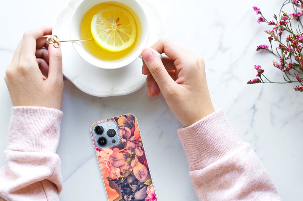 Apple iPhone 13 Pro TPU Case Bosje Bloemen B2C Telecom