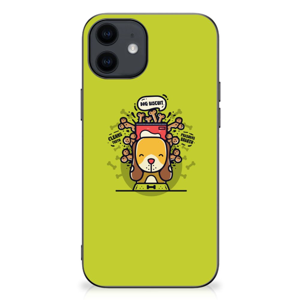 iPhone 12 Pro | 12 (6.1") Bumper Hoesje Doggy Biscuit