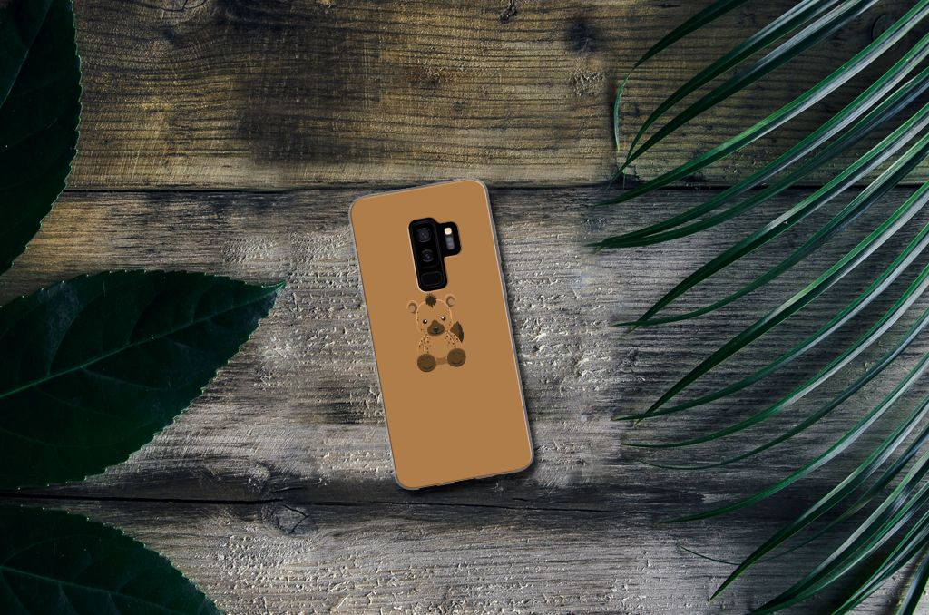 Samsung Galaxy S9 Plus Telefoonhoesje met Naam Baby Hyena
