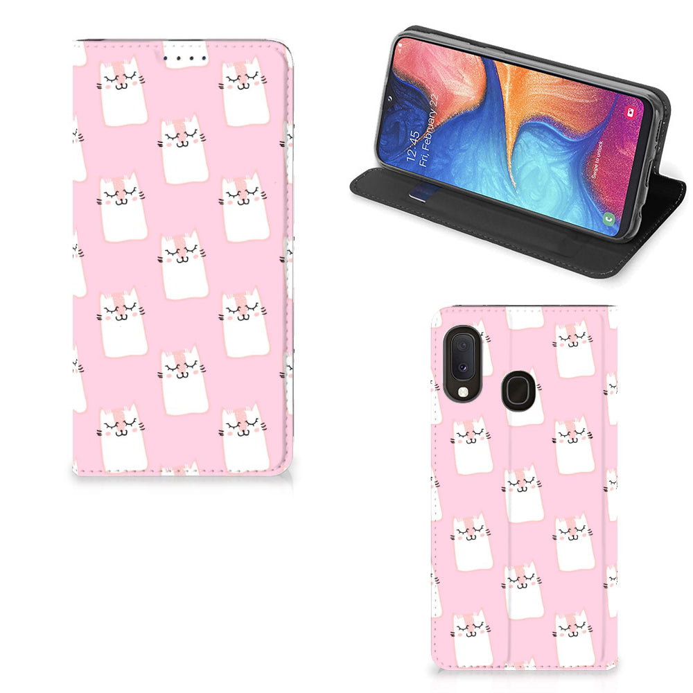 Samsung Galaxy A20e Hoesje maken Sleeping Cats