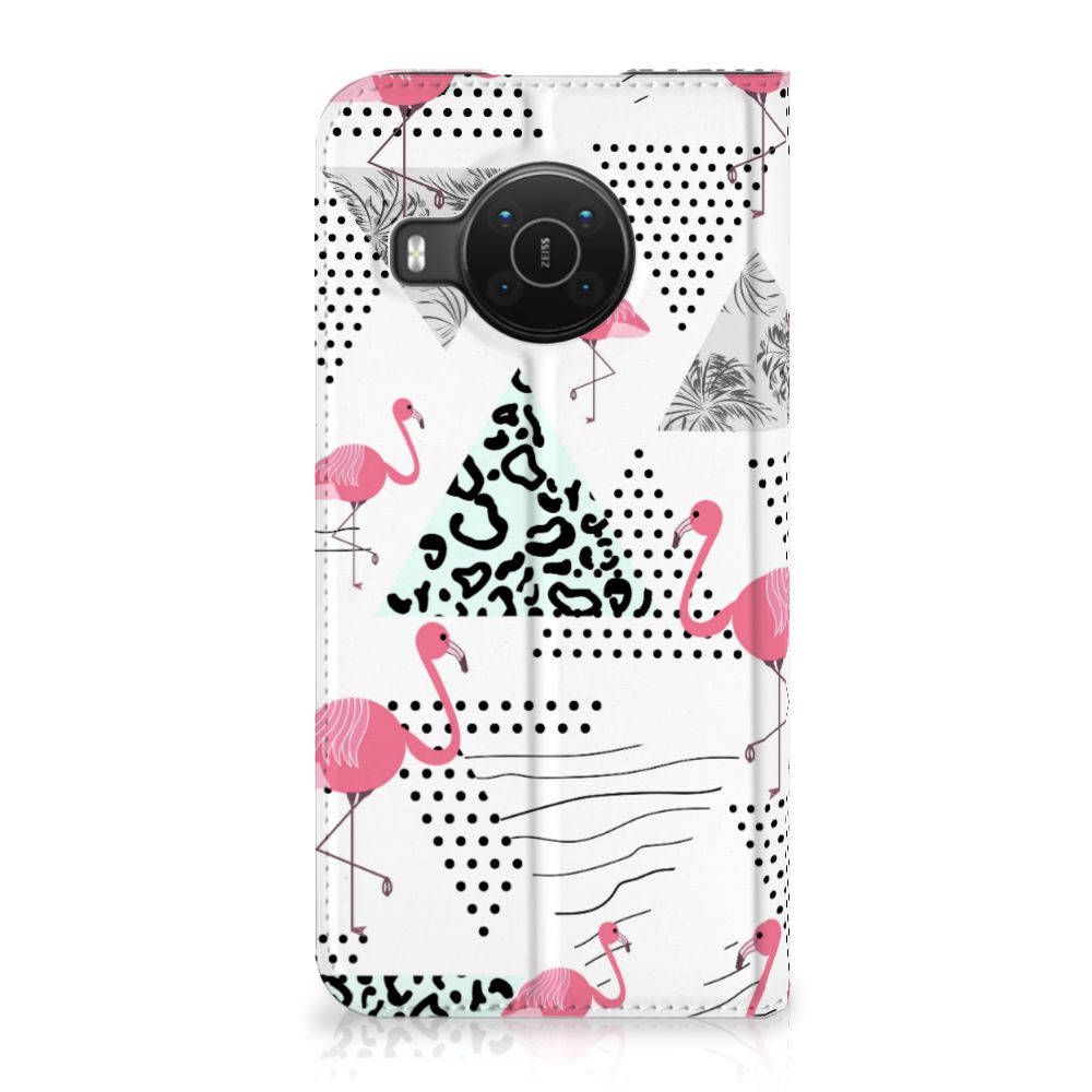 Nokia X20 | X10 Hoesje maken Flamingo Triangle - B2C Telecom