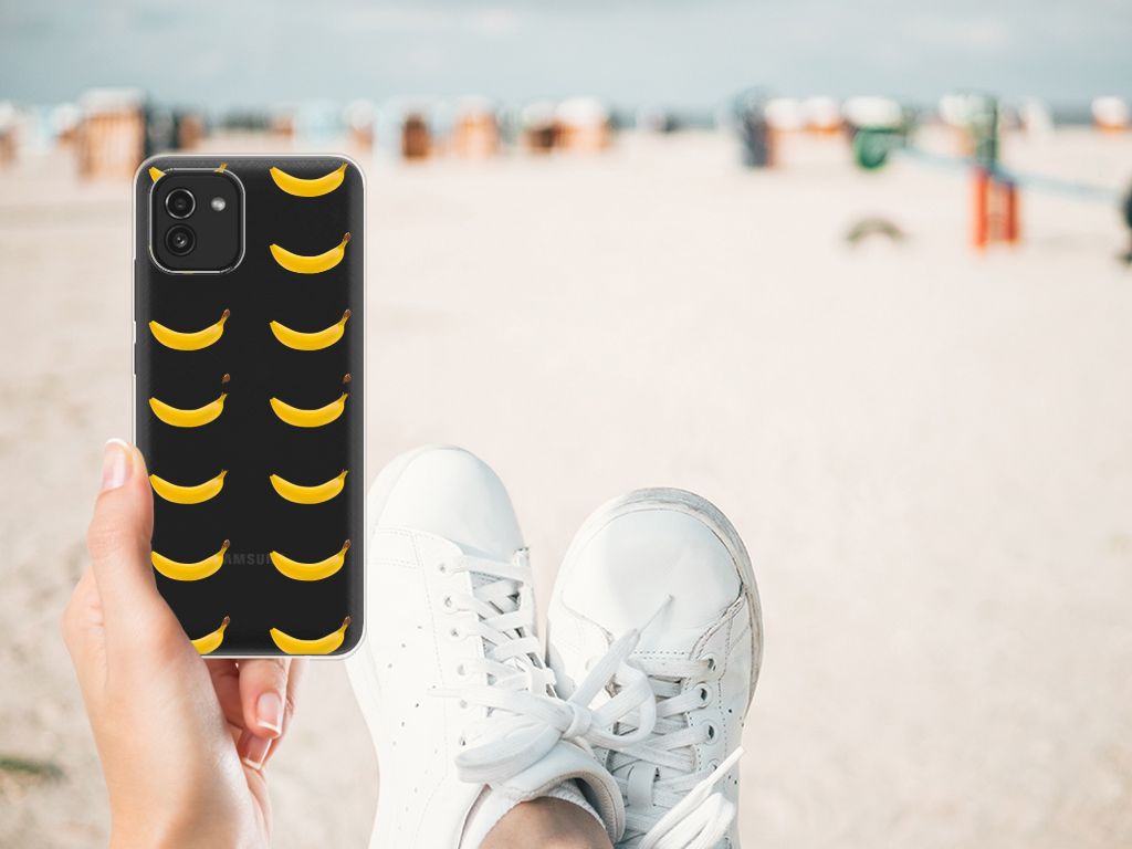 Samsung Galaxy A03 Siliconen Case Banana B2C Telecom