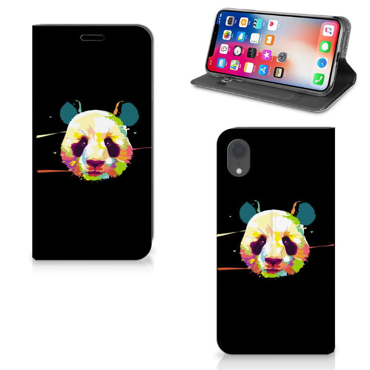 Apple iPhone Xr Magnet Case Panda Color
