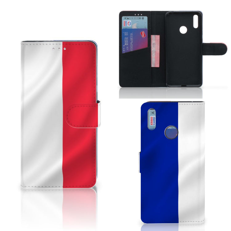 Huawei Y7 (2019) Bookstyle Case Frankrijk