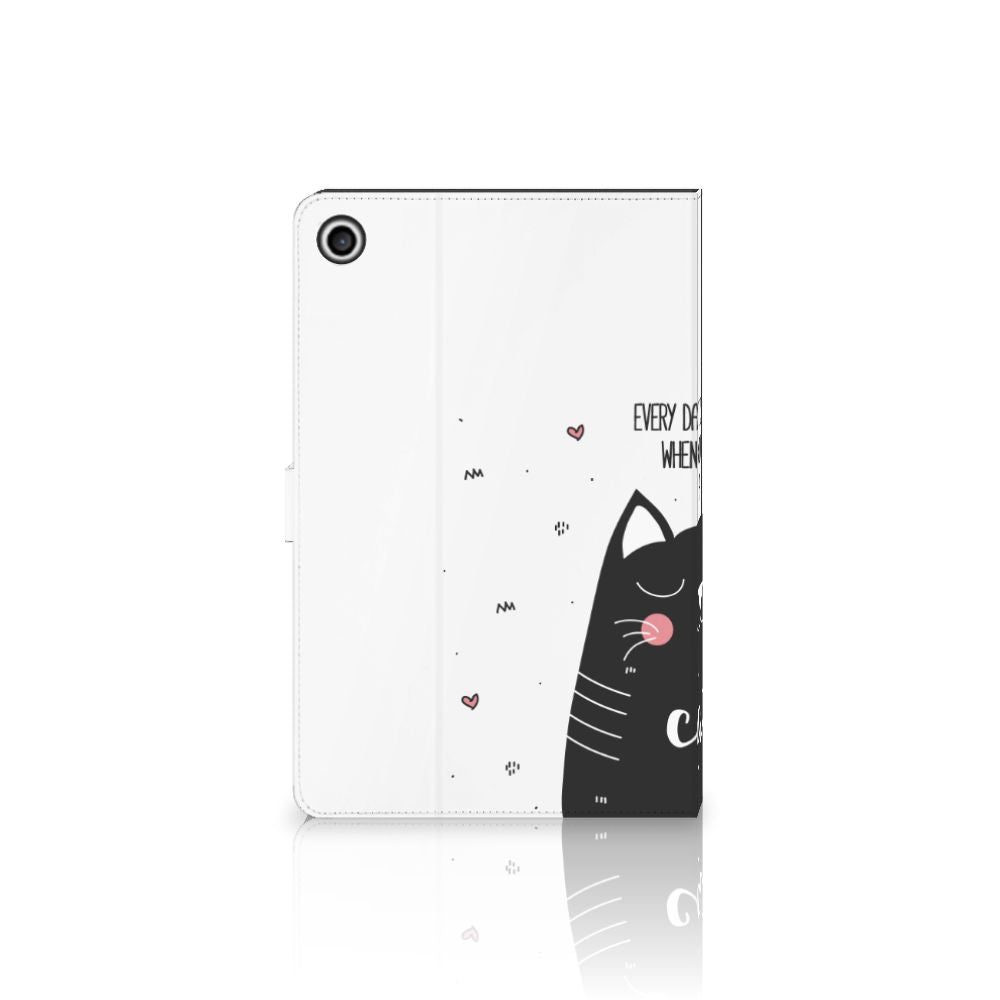 Lenovo Tab M10 Plus 3rd Gen 10.6 inch Hippe Tablet Hoes Cat Good Day