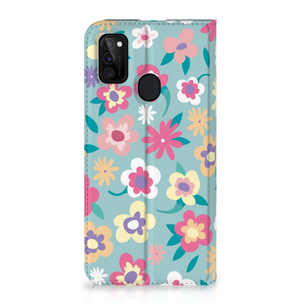 Samsung Galaxy M30s | M21 Smart Cover Flower Power - B2C Telecom