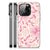 iPhone 14 Pro Bloemen Hoesje Pink Flowers