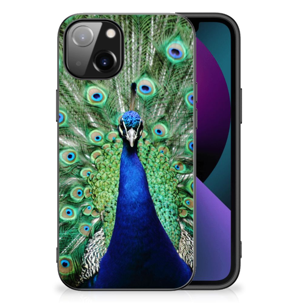 Apple iPhone 13 Dierenprint Telefoonhoesje Pauw