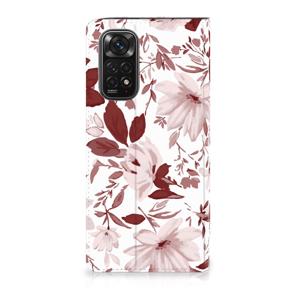 Bookcase Xiaomi Redmi Note 11/11S Watercolor Flowers - B2C Telecom