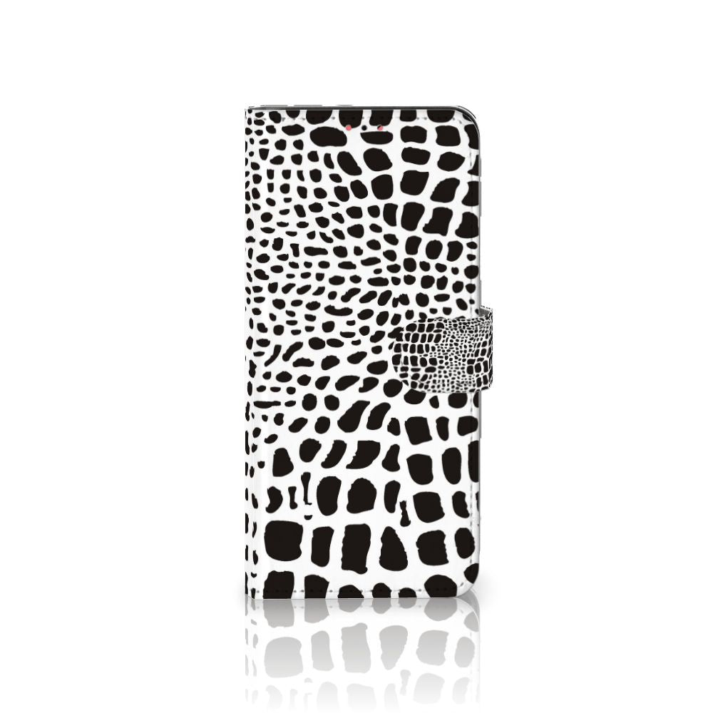 Samsung Galaxy A13 (4G) Telefoonhoesje met Pasjes Slangenprint