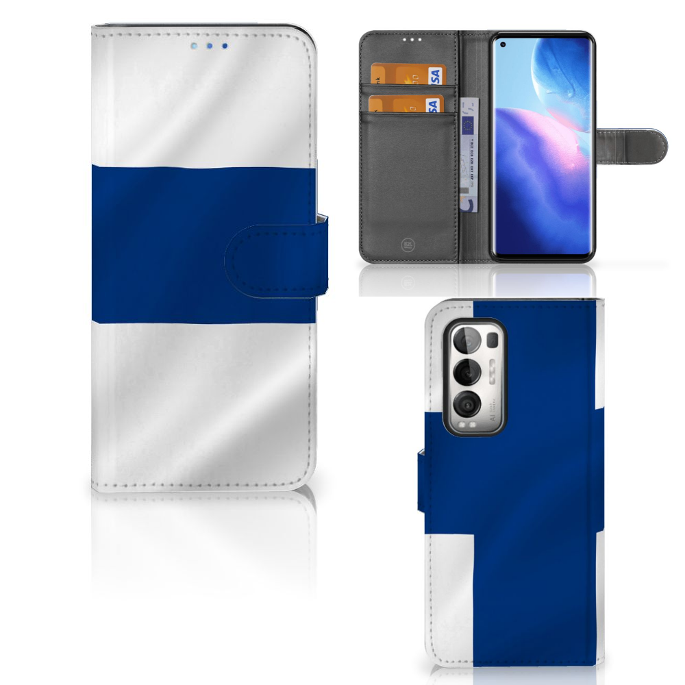 OPPO Find X3 Neo 5G Bookstyle Case Finland