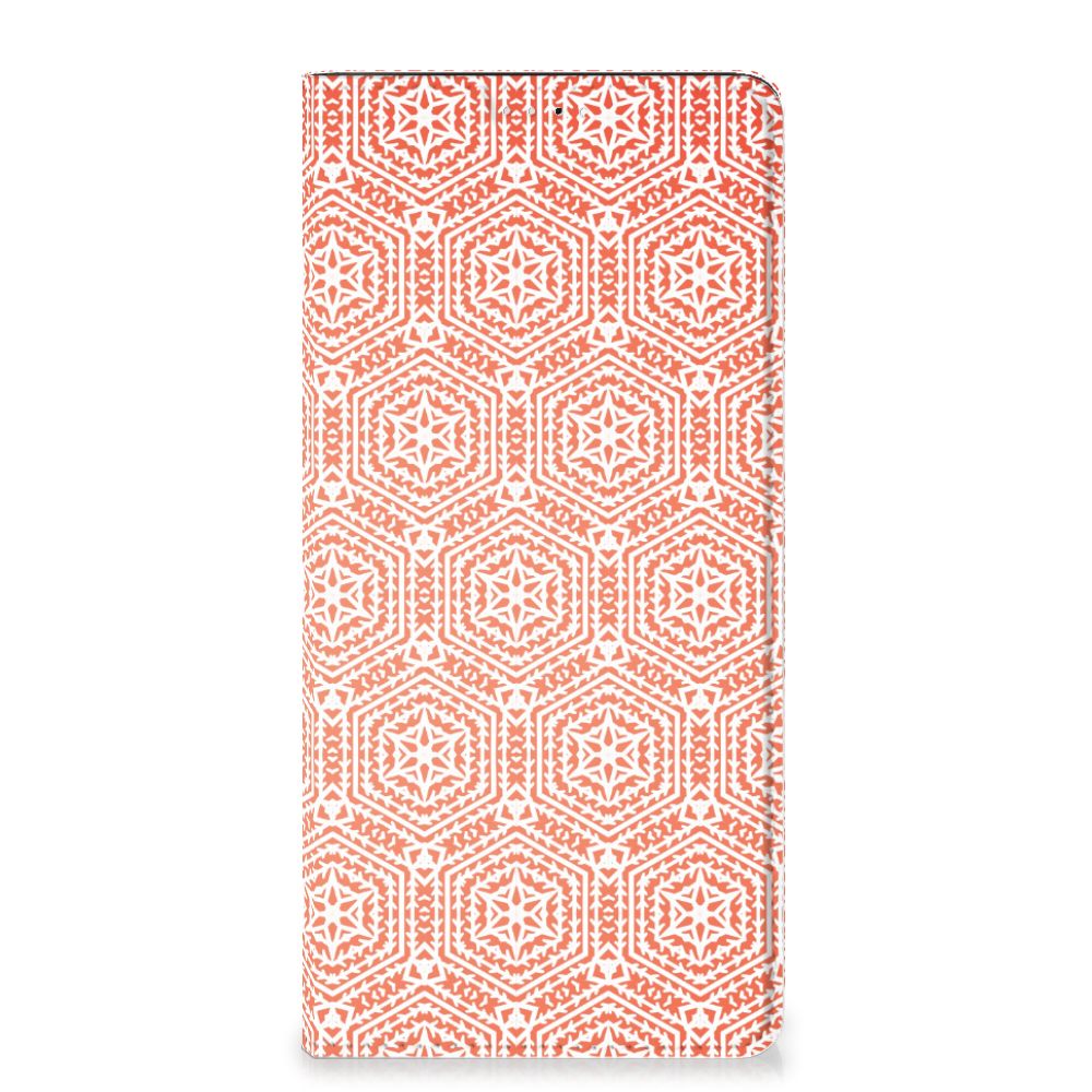 Samsung Galaxy A33 5G Hoesje met Magneet Pattern Orange