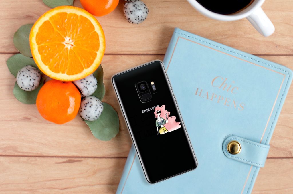 Samsung Galaxy S9 Telefoonhoesje met Naam i Can