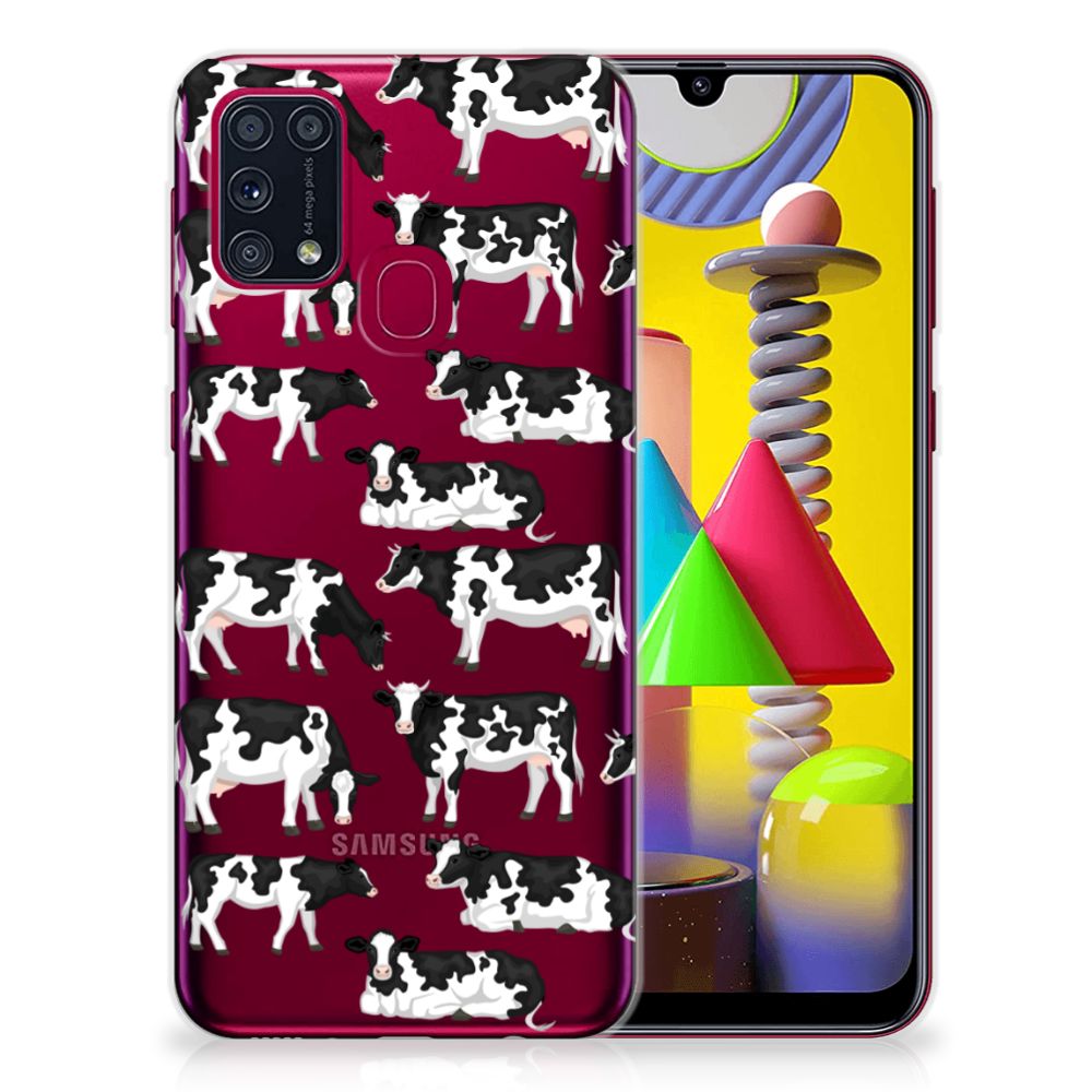Samsung Galaxy M31 TPU Hoesje Koetjes B2C Telecom