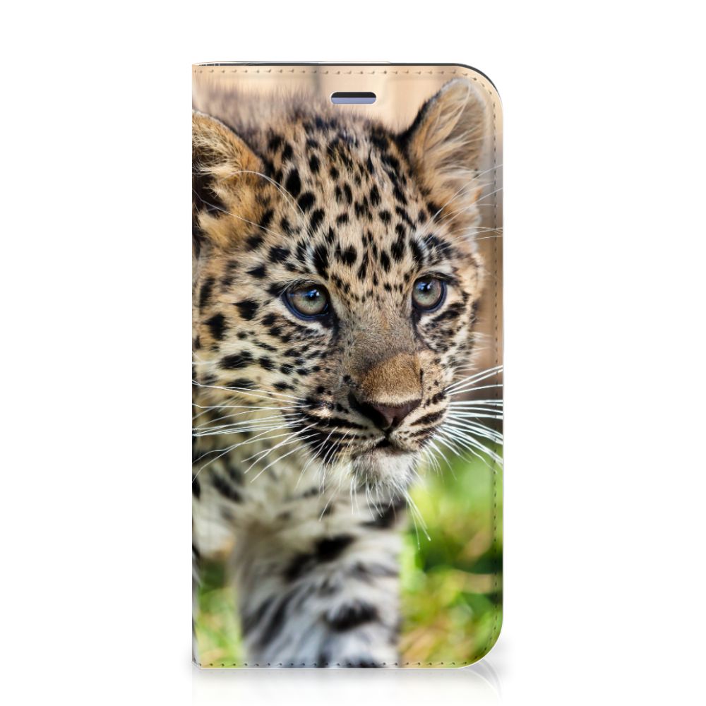 iPhone 12 Mini Hoesje maken Baby Luipaard - B2C Telecom