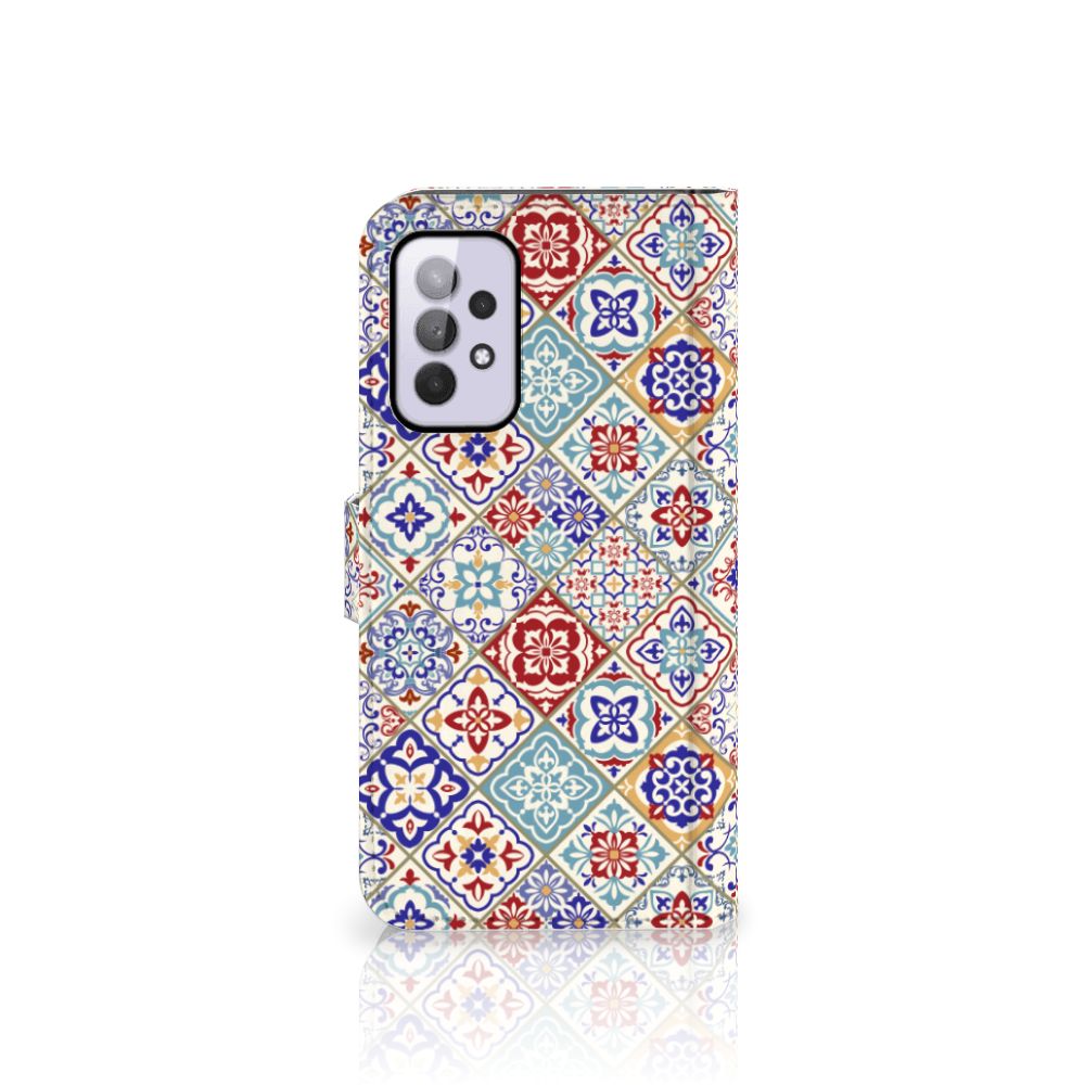 Samsung Galaxy A33 5G Bookcase Tiles Color