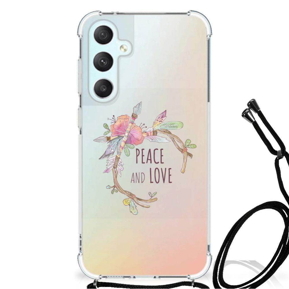 Samsung Galaxy S23 FE Stevig Bumper Hoesje Boho Text B2C Telecom
