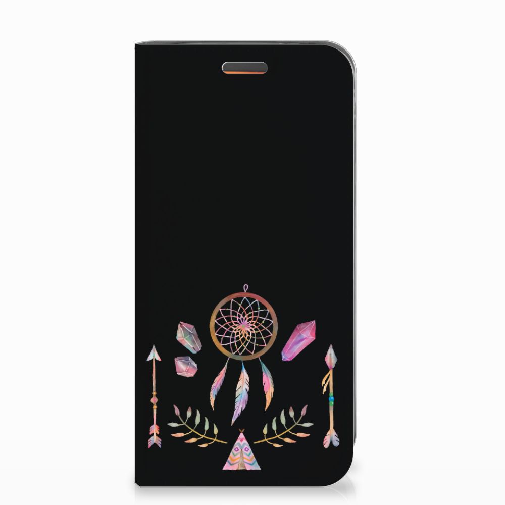 Motorola Moto E5 Play Magnet Case Boho Dreamcatcher