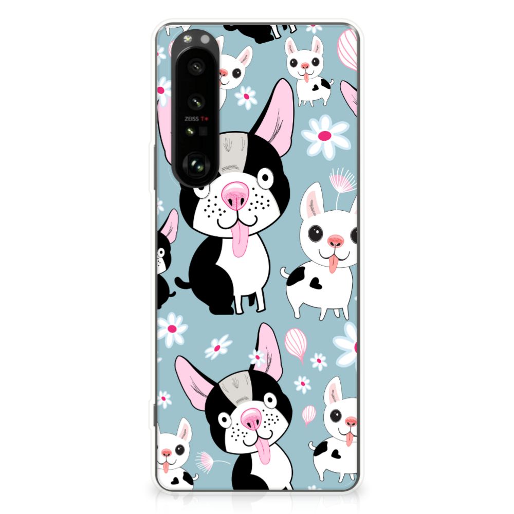 Sony Xperia 1 III TPU Hoesje Hondjes