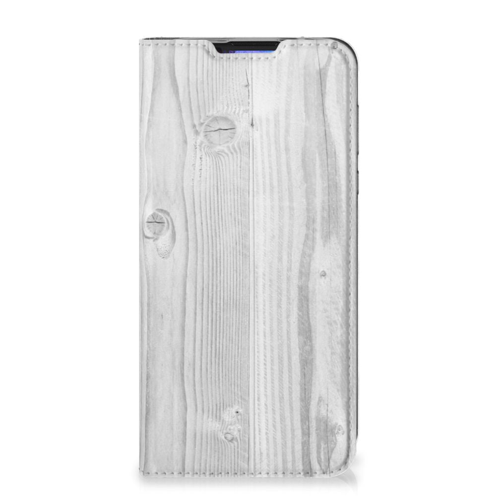 Motorola Moto G Pro Book Wallet Case White Wood - B2C Telecom