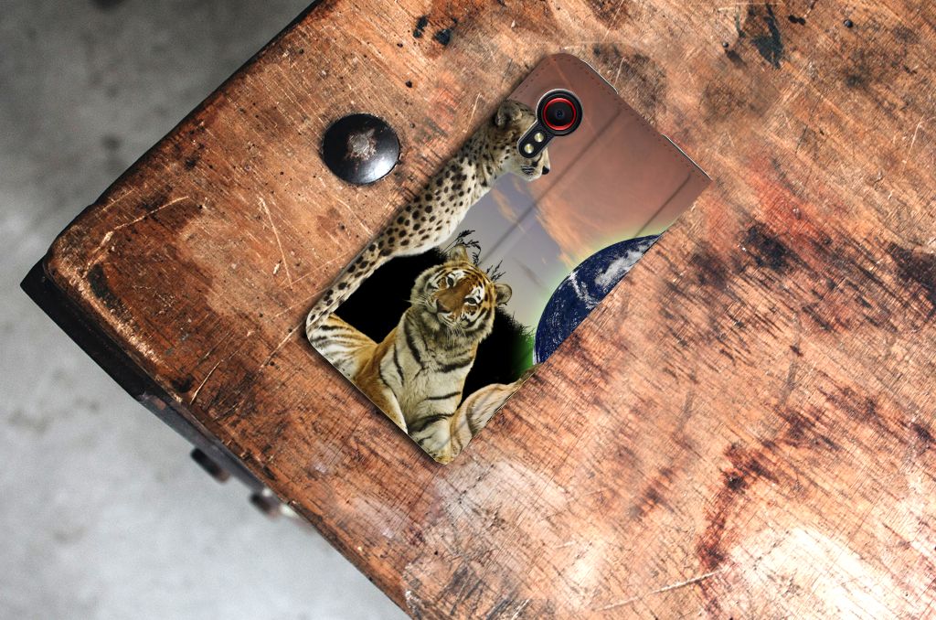 Samsung Galaxy Xcover 5 Hoesje maken Roofdieren - B2C Telecom