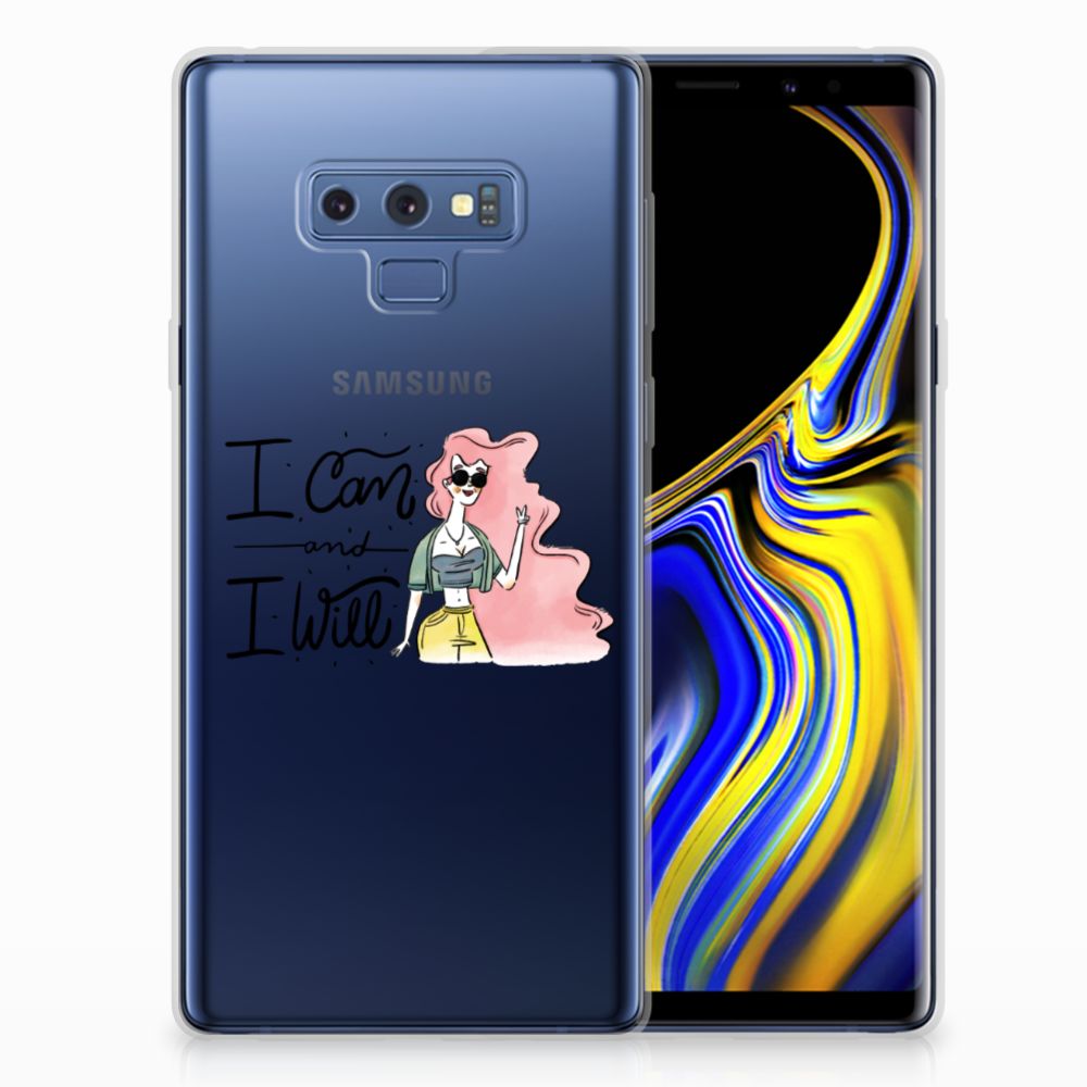 Samsung Galaxy Note 9 Telefoonhoesje met Naam i Can