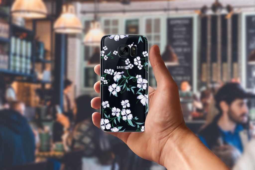 Samsung Galaxy S7 Uniek TPU Case Blossom White