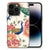 Dierenprint Telefoonhoesje voor iPhone 15 Pro Pink Peacock B2C Telecom