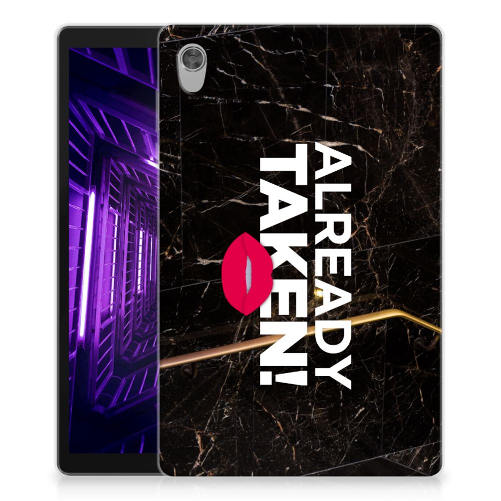 Lenovo Tab M10 HD (2de generatie) Back cover met naam Already Taken Black - B2C Telecom