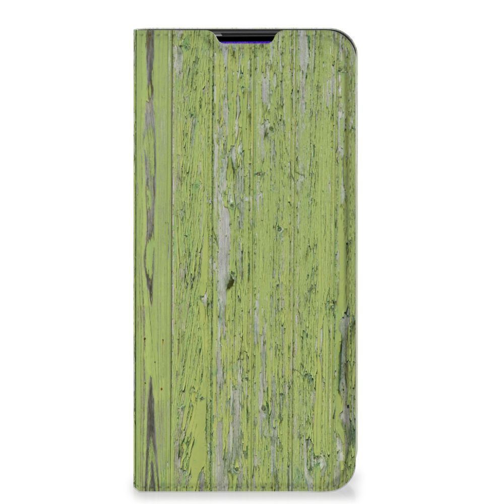 Samsung Galaxy A03s Book Wallet Case Green Wood - B2C Telecom