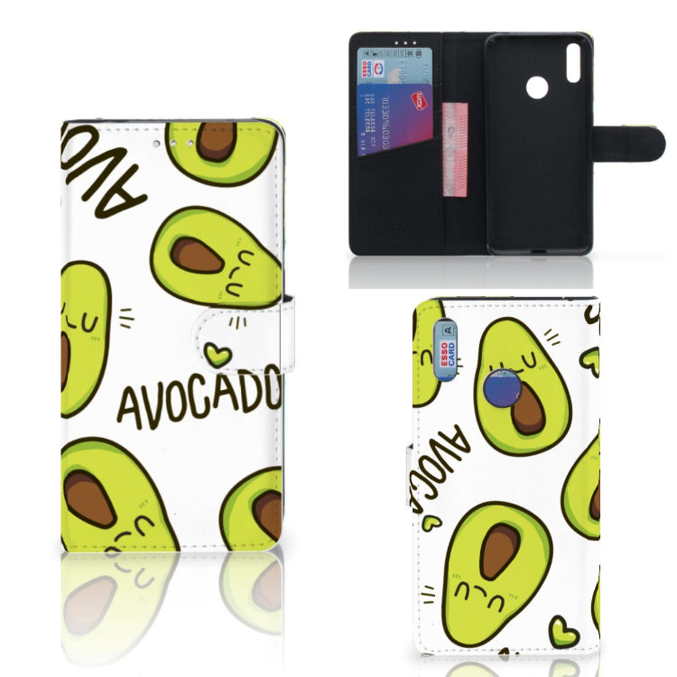 Huawei Y7 (2019) Leuk Hoesje Avocado Singing