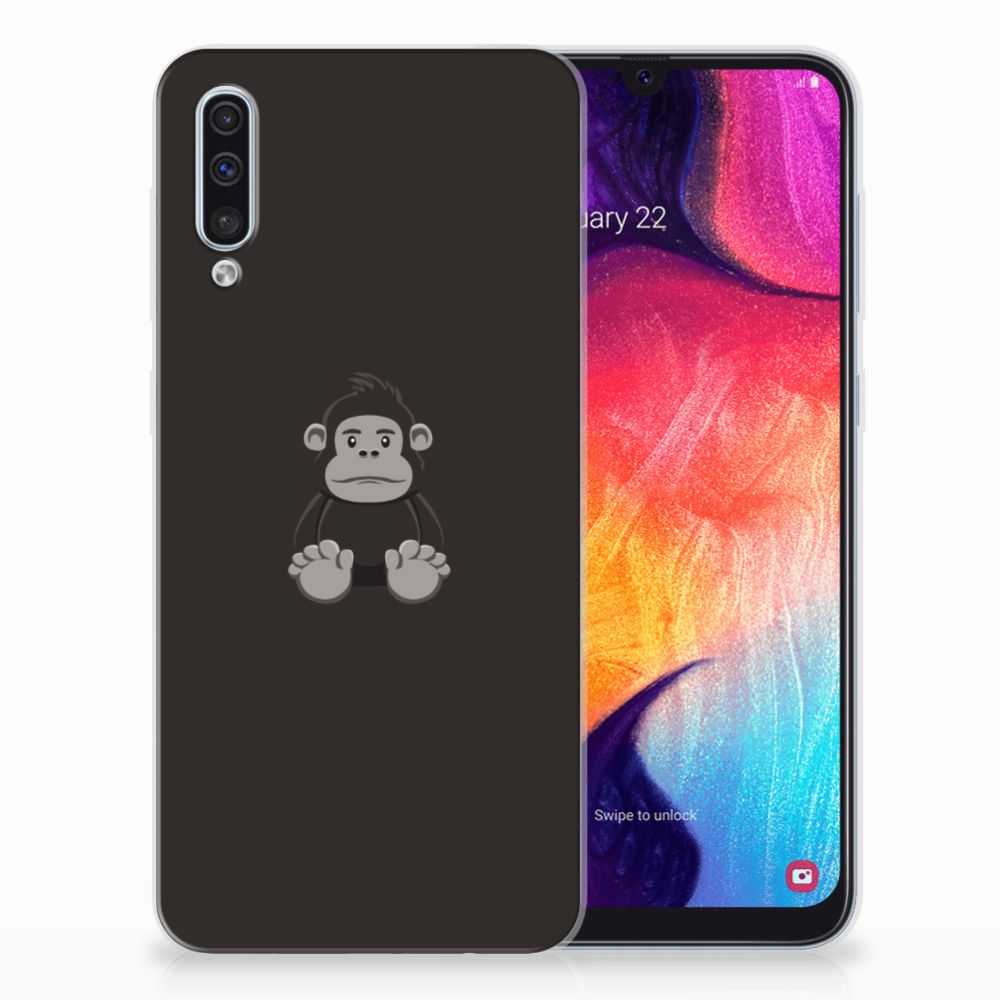 Samsung Galaxy A50 Telefoonhoesje met Naam Gorilla