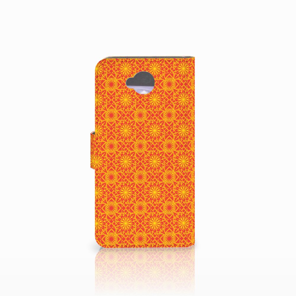 Microsoft Lumia 650 Telefoon Hoesje Batik Oranje