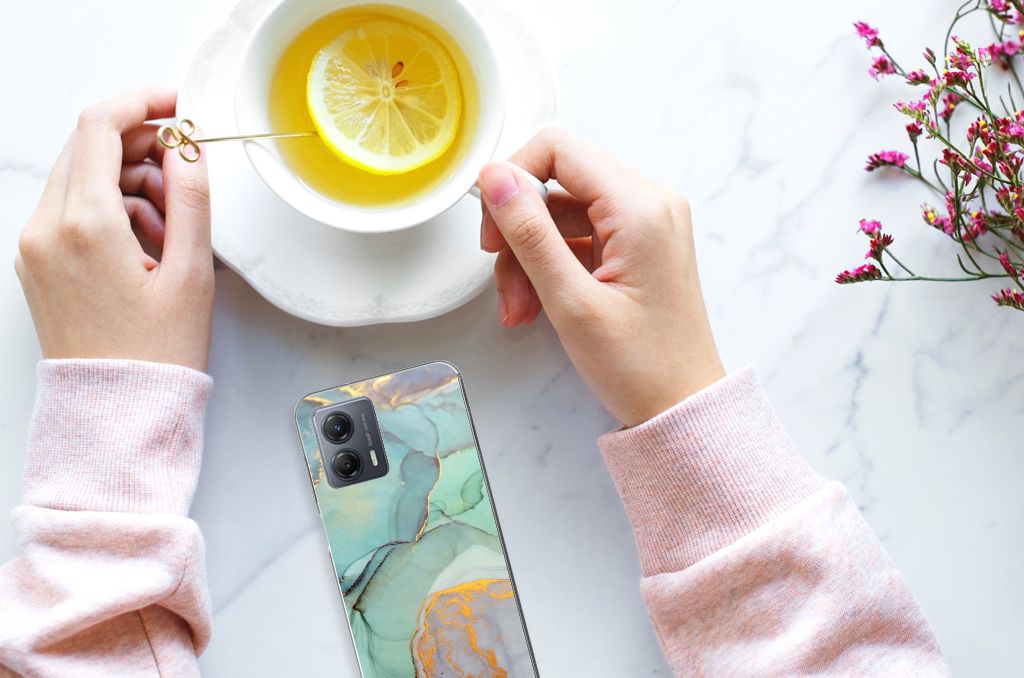 Hoesje maken voor Motorola Moto G53 Watercolor Mix