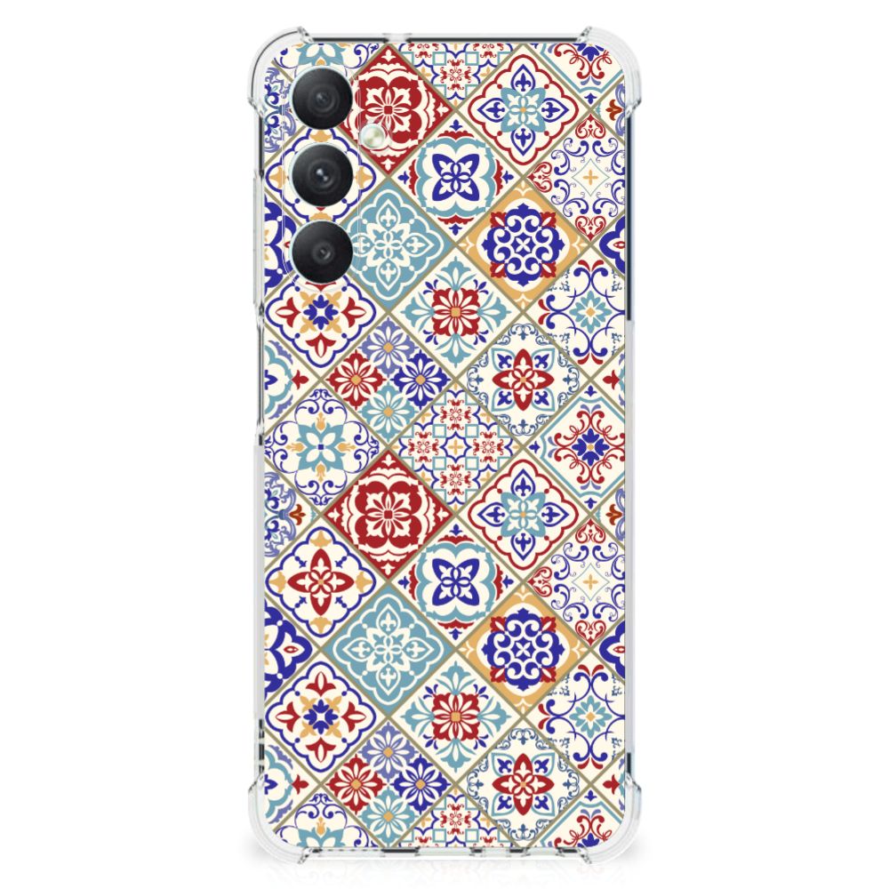 Samsung Galaxy A05s Anti-Shock Hoesje Tiles Color B2C Telecom