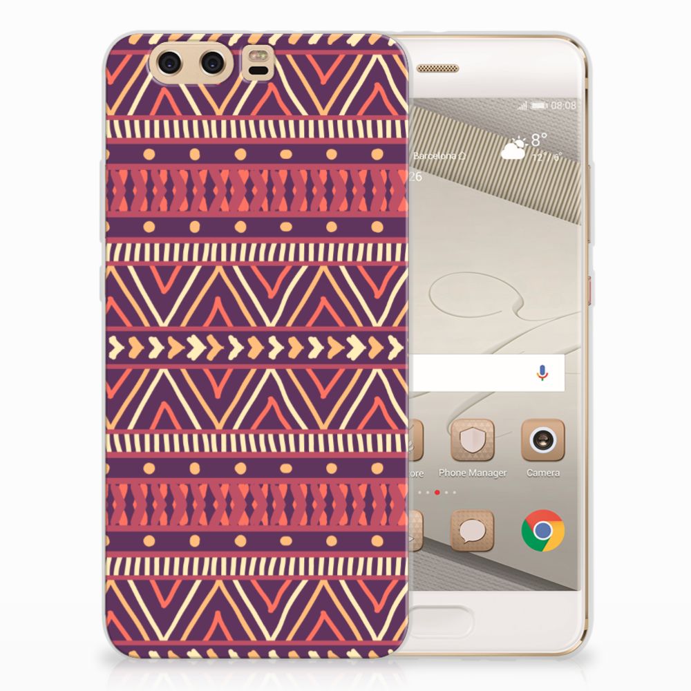 Huawei P10 Plus TPU bumper Aztec Paars