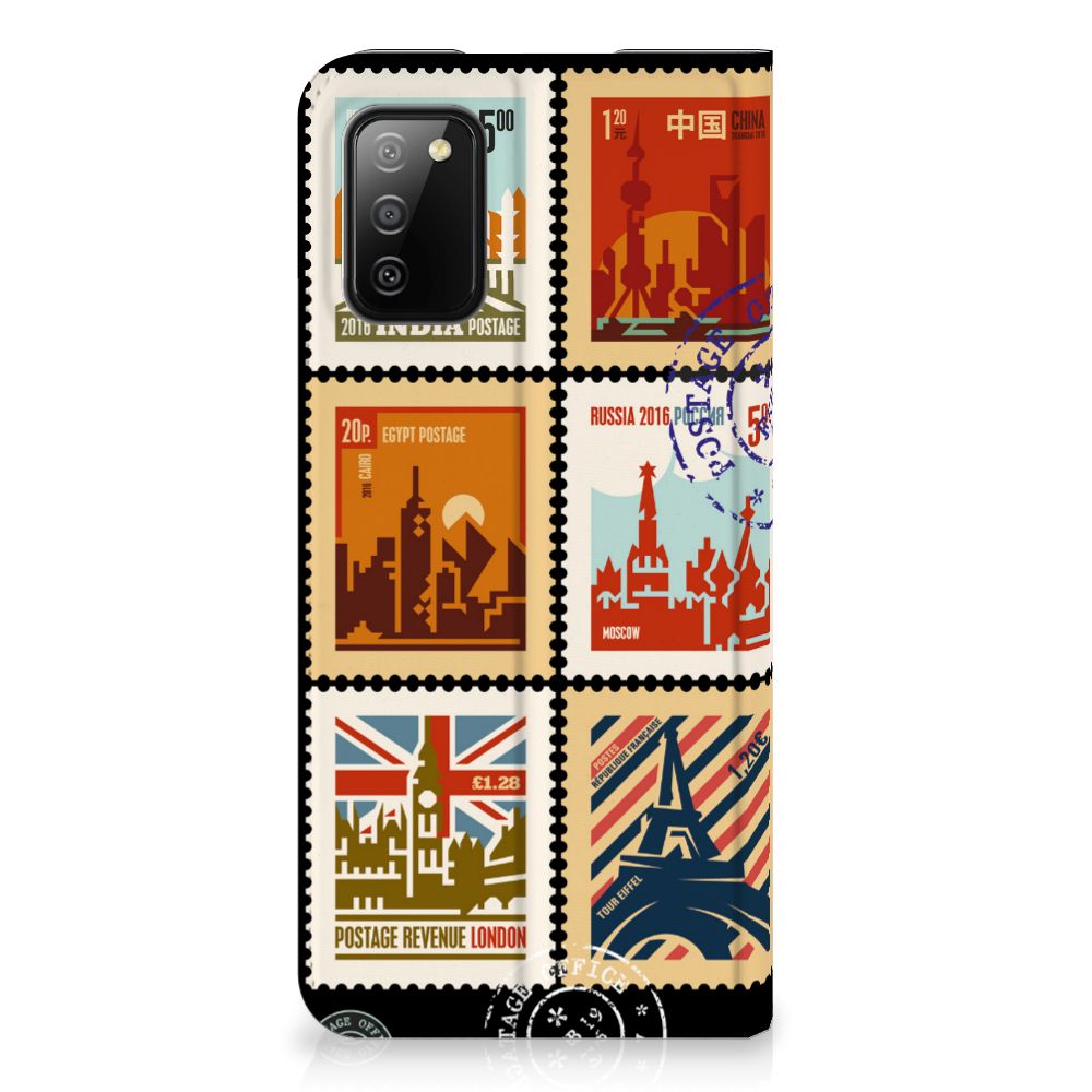Samsung Galaxy M02s | A02s Book Cover Postzegels - B2C Telecom