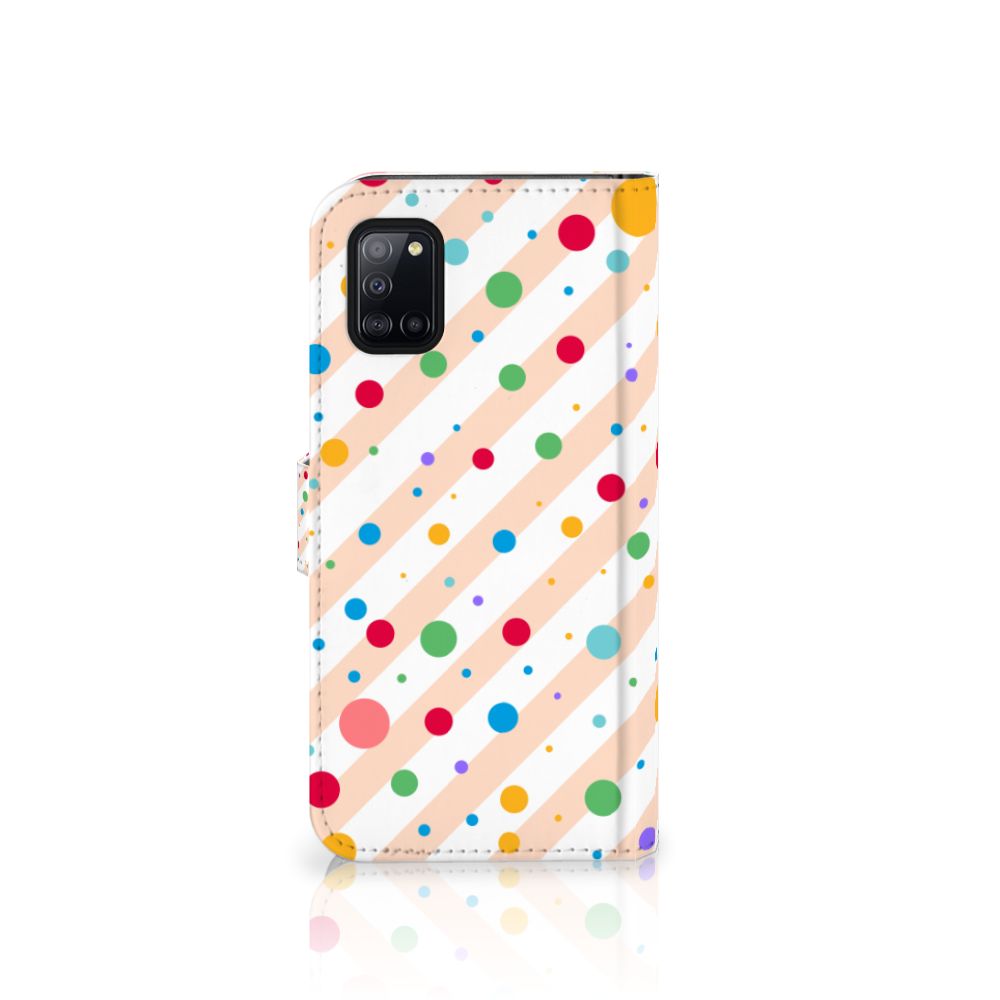 Samsung Galaxy A31 Telefoon Hoesje Dots
