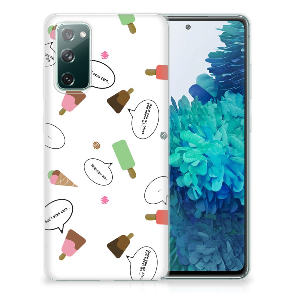 Samsung Galaxy S20 FE Siliconen Case IJsjes B2C Telecom